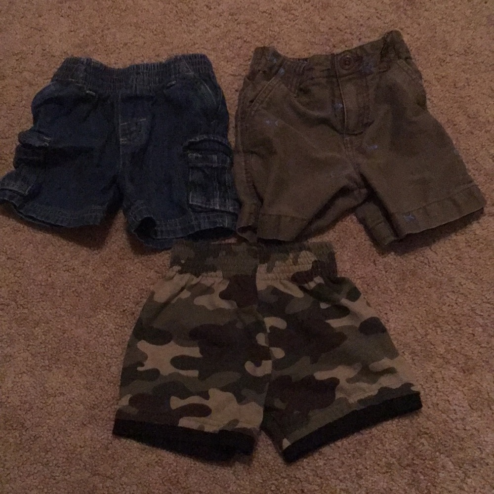 Toddler shorts ALL size 12 months